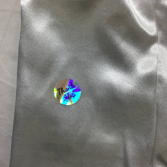 LULU'S XS Forever Awaits White Satin Flutter Sleeve Jumpsuit NEW B126 *flaw - Picture 11 of 14